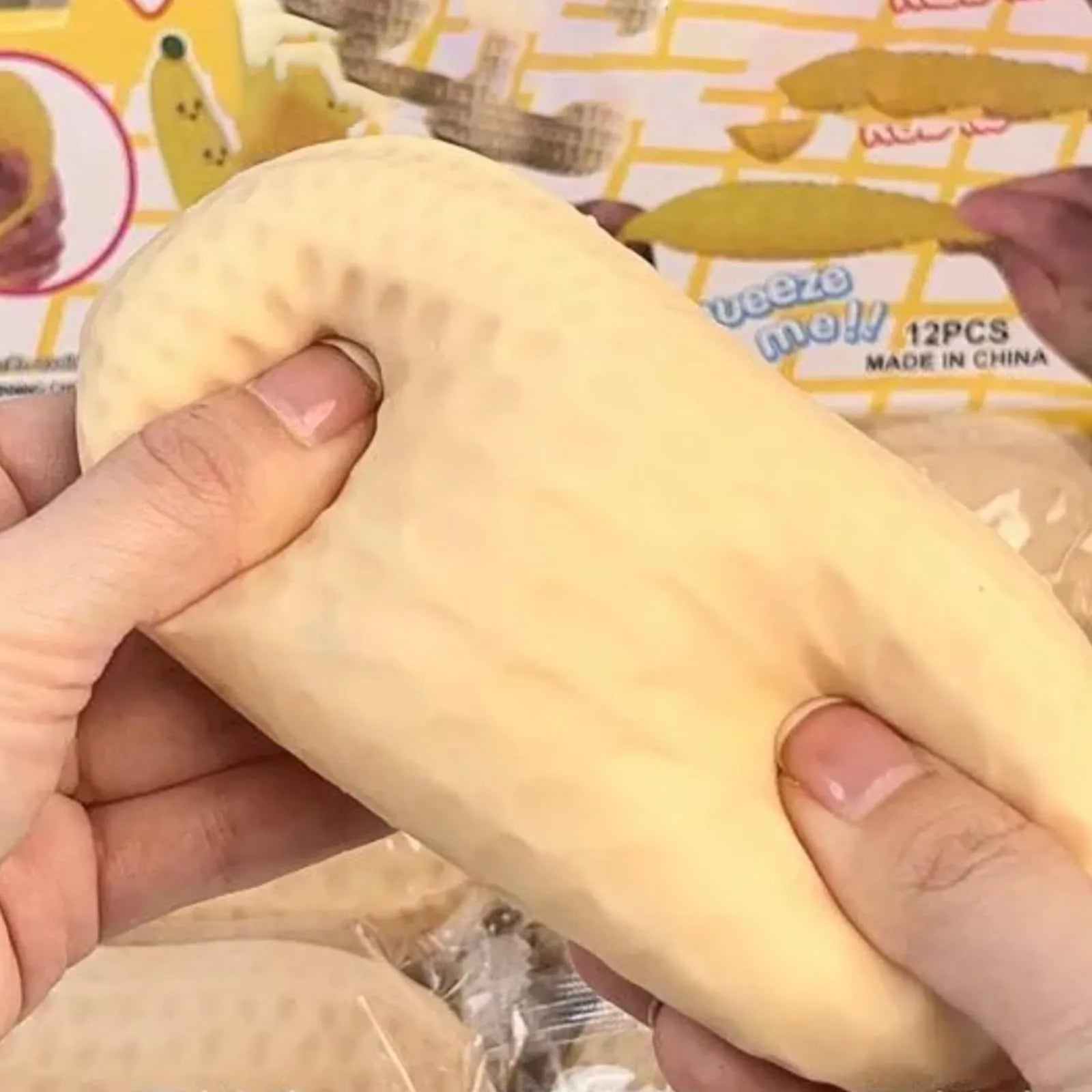 Peanut Decompression Toy Relieves Pressure