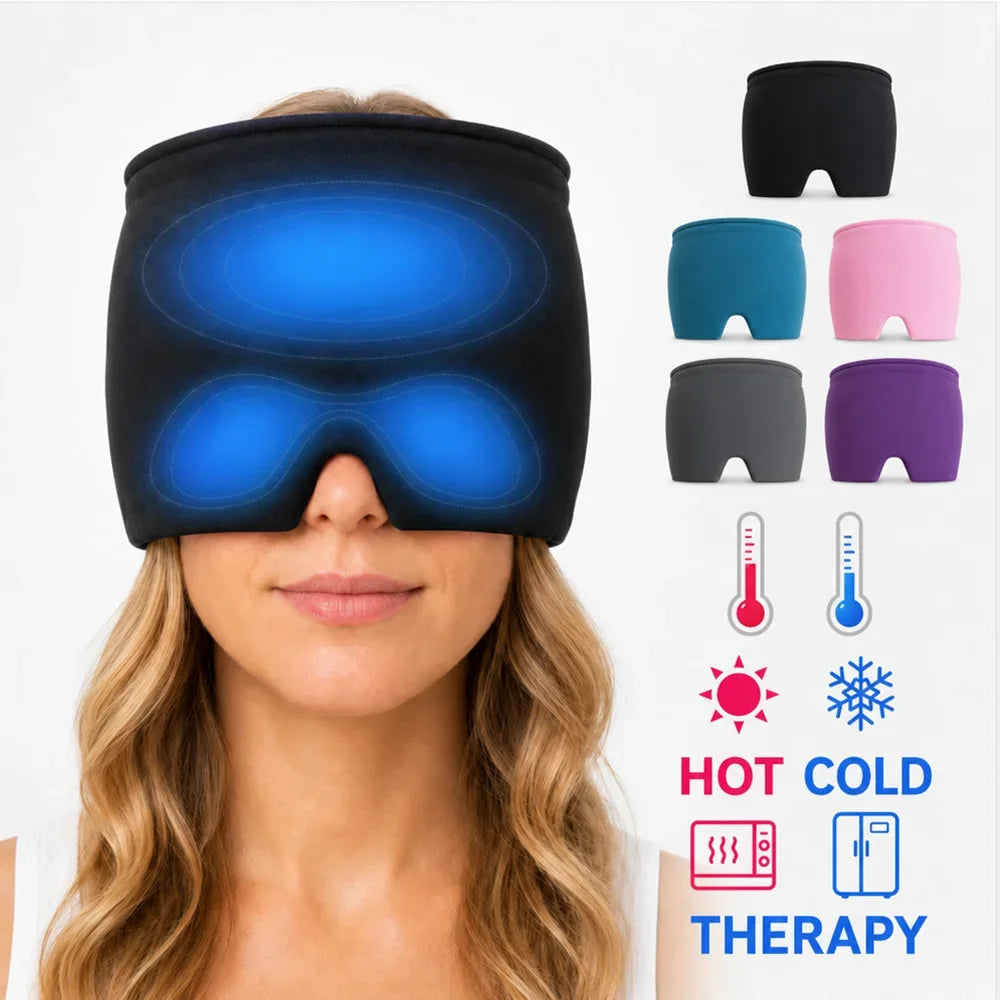 Hot Cold Therapy Gel Ice Cap Migraine Relie