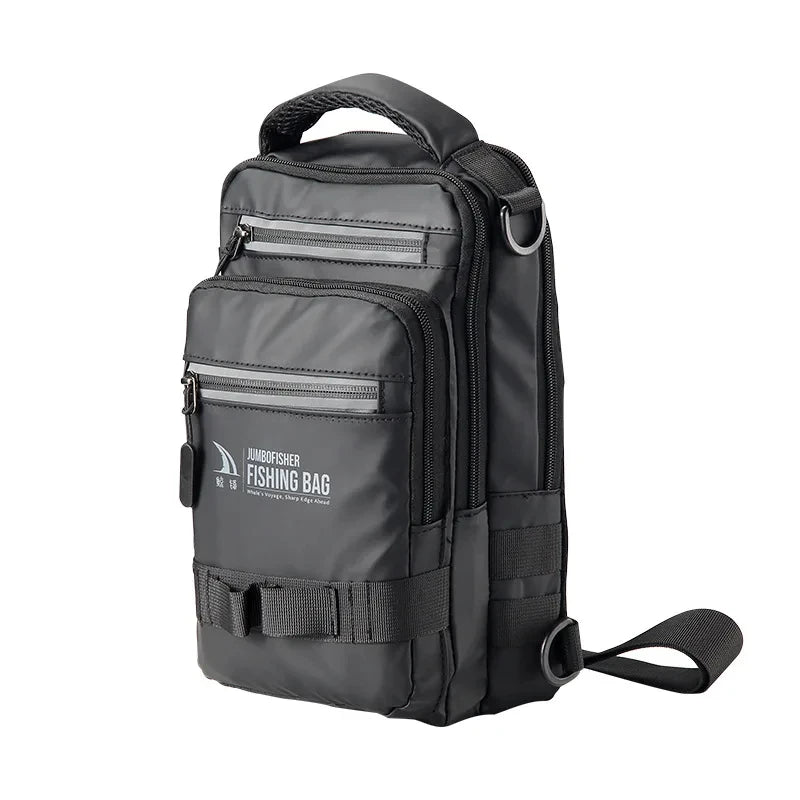 Fishing bag, fishing gear, backpack, lightweight tactical fishing gear box, multifunctional bag, outdoor fishing bag
