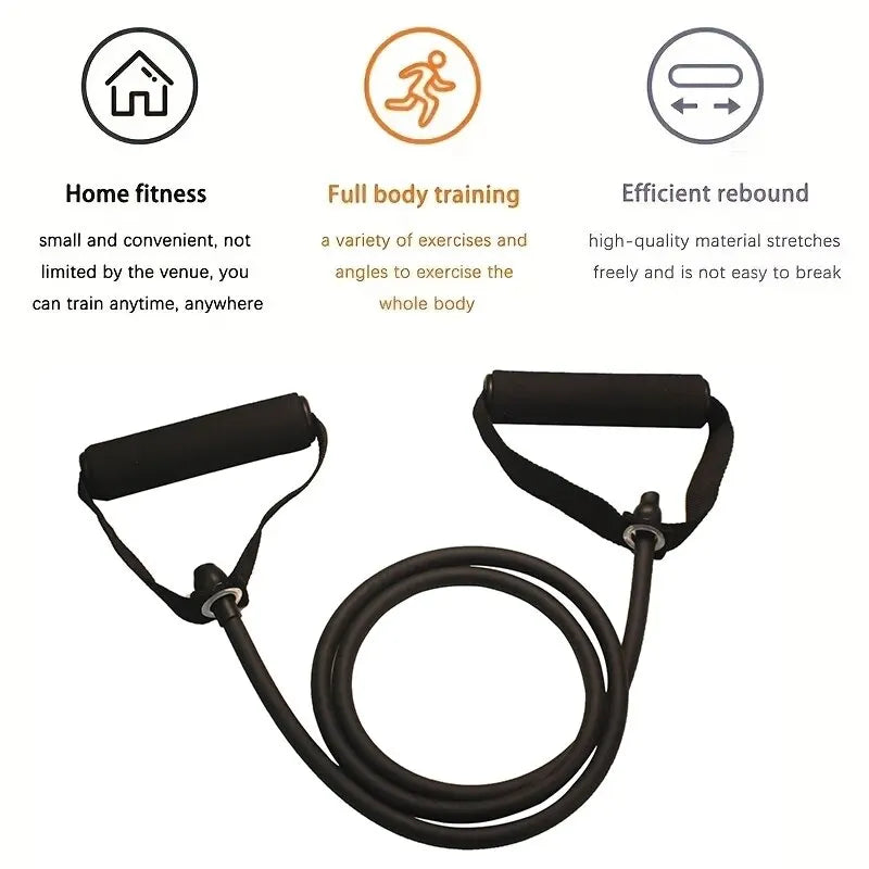 Resistance Bands With Handles, Exercise Bands, Workout Bands With Handles For Men Women, Strength Training Equipment At HomeJ