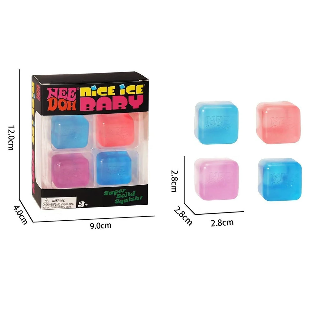 Needoh Rainbow Teenie Stress Ball Fidget Toys