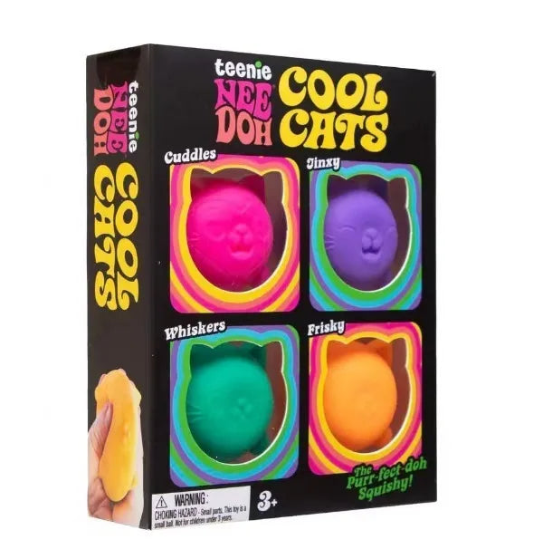 Needoh Rainbow Teenie Stress Ball Fidget Toys