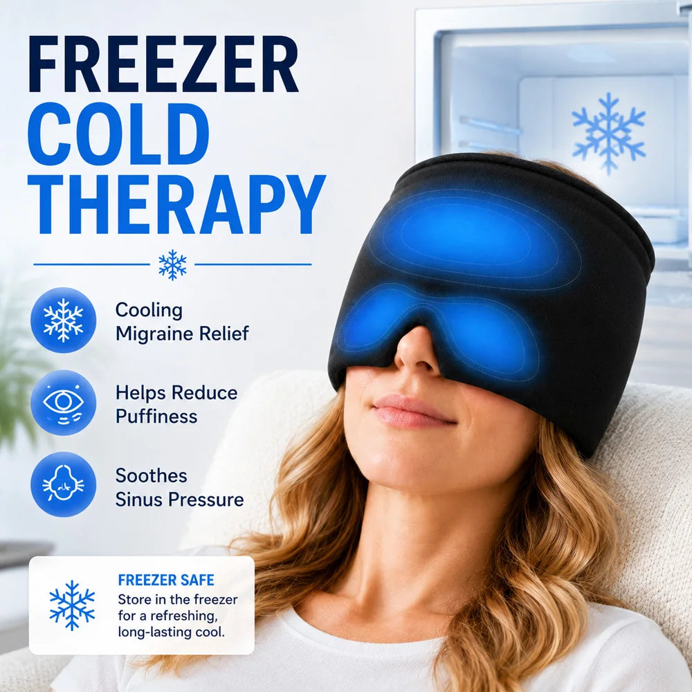 Hot Cold Therapy Gel Ice Cap Migraine Relie