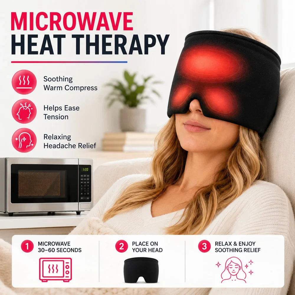 Hot Cold Therapy Gel Ice Cap Migraine Relie
