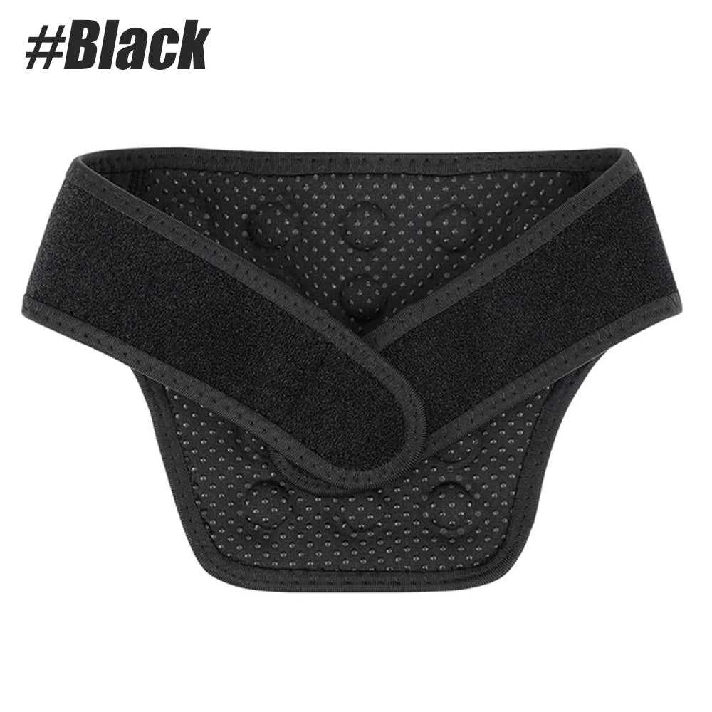 Magnetic Self Heating Pad Strap for Neck Pain and Migraine Headaches