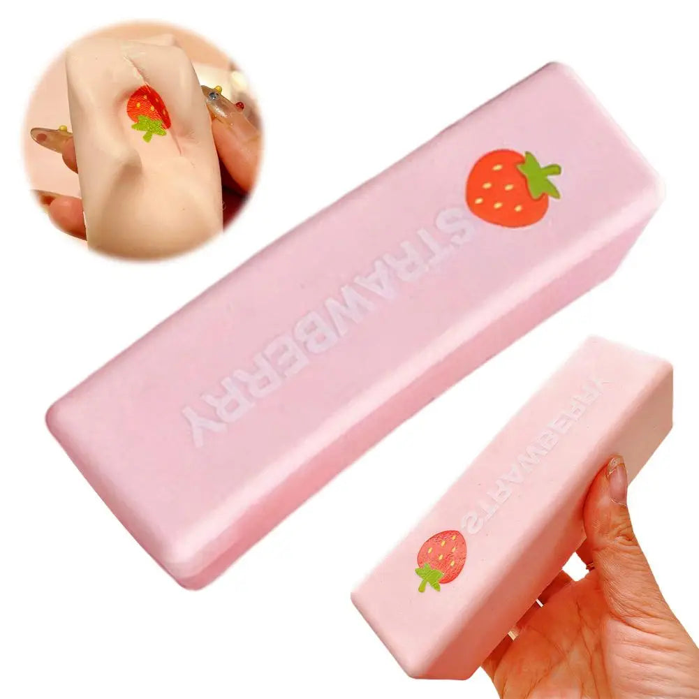 Strawberry Stick Slow Rising Squishy Toy