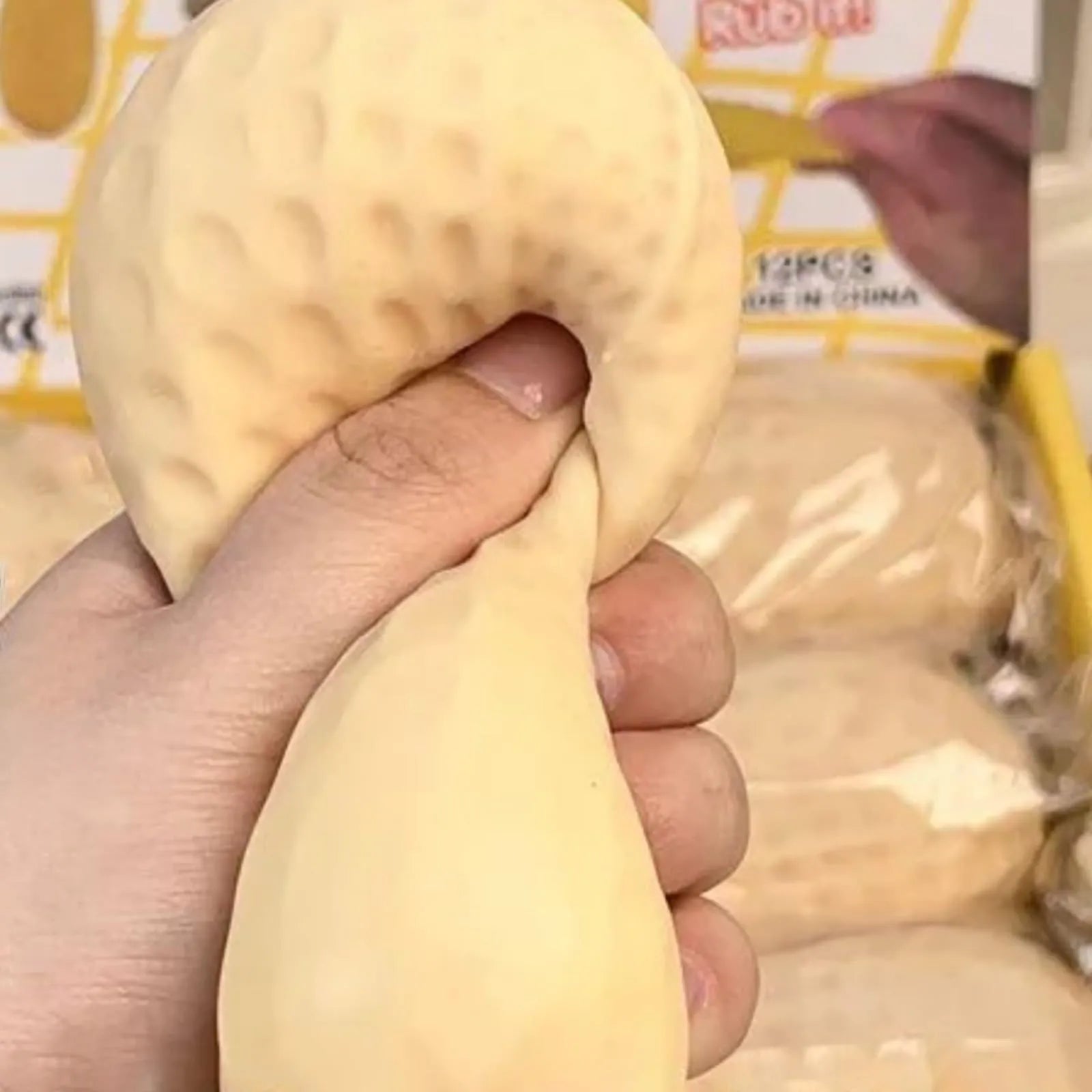 Peanut Decompression Toy Relieves Pressure