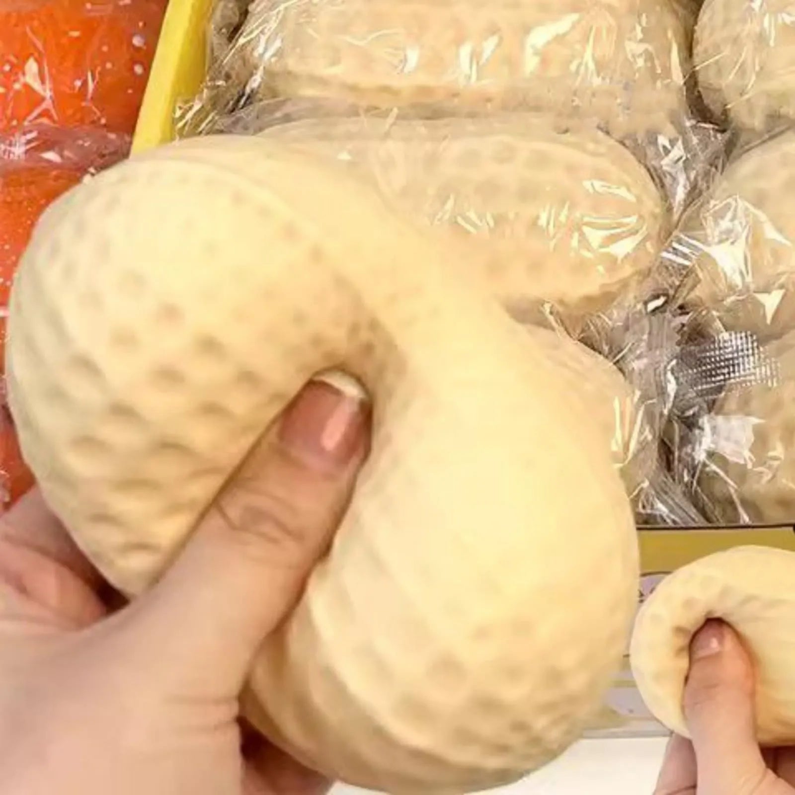Peanut Decompression Toy Relieves Pressure