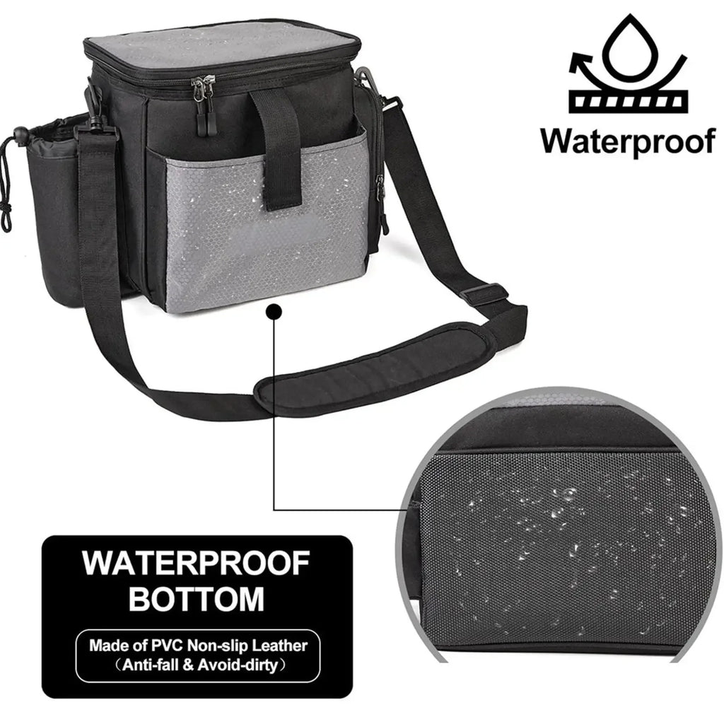 Disc Golf Beginner Bag, Starter Set Satchel with Shoulder Strap, Disc Carrier for Sports New Players