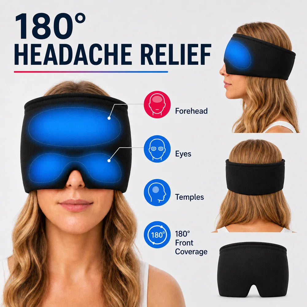 Hot Cold Therapy Gel Ice Cap Migraine Relie