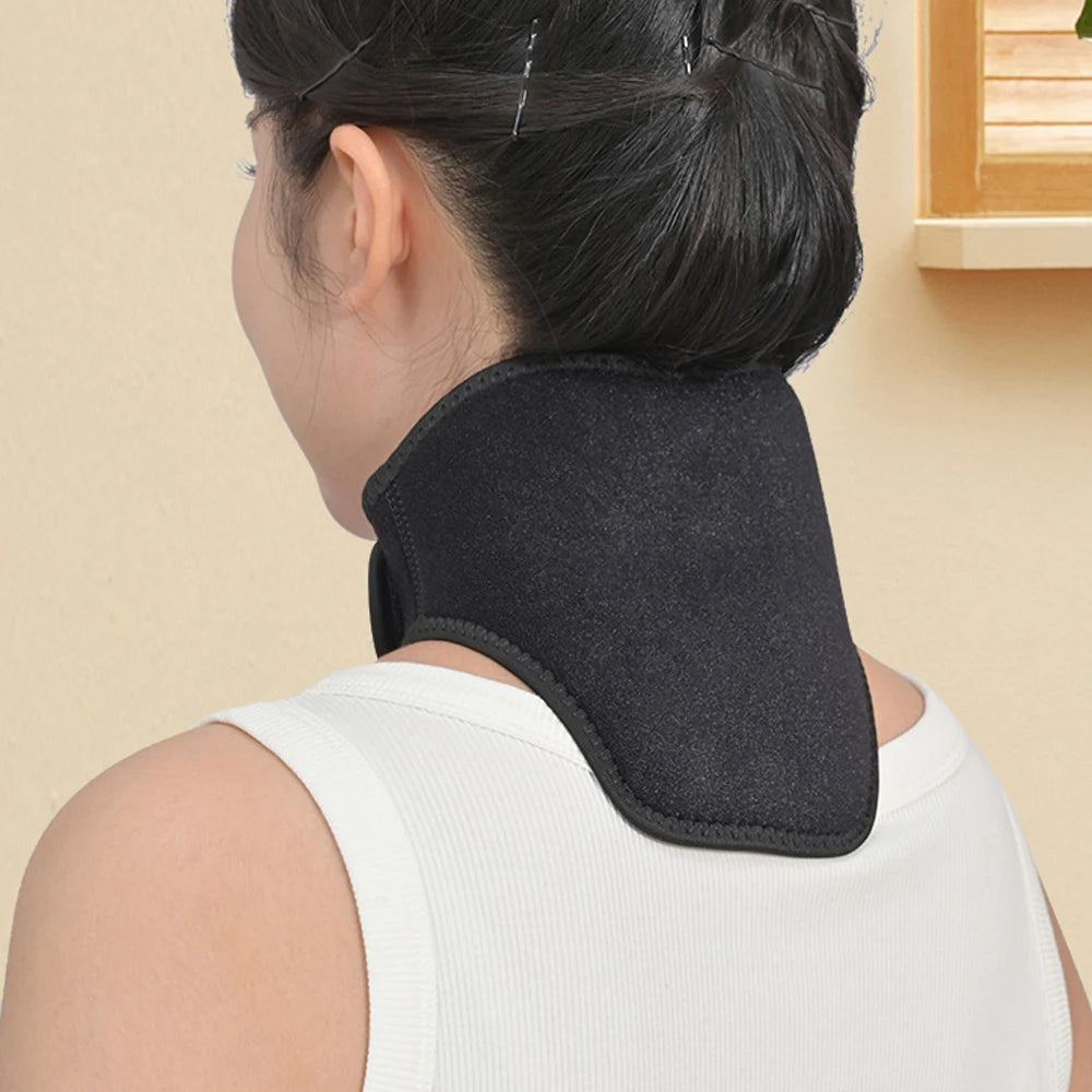 Magnetic Self Heating Pad Strap for Neck Pain and Migraine Headaches
